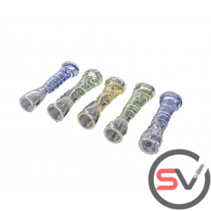 COLOR SWIRL CHILLUM 10CT/PK